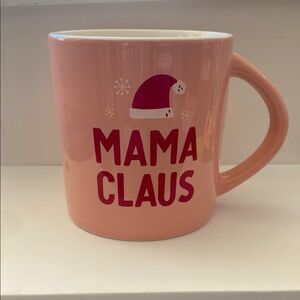 Pink 'Mama Claus' Holiday Mug